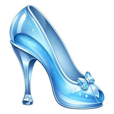 cinderela sapato cristal sticker