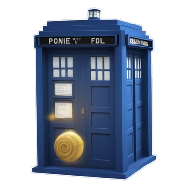 tardis sticker
