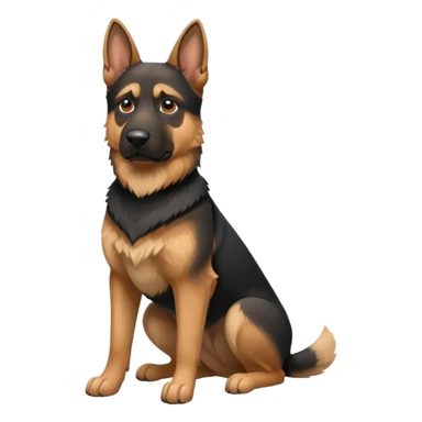 Shorthair German Shepherd sticker