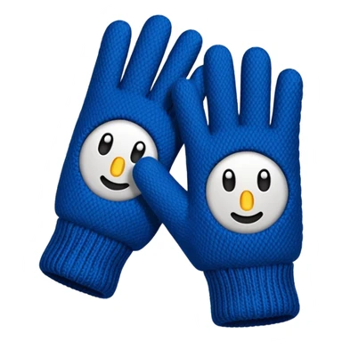 winter gloves sticker