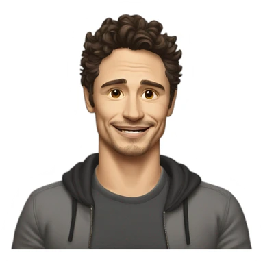 James Franco sticker
