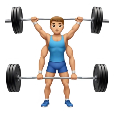 barbell shrugs sticker