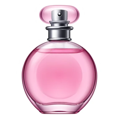 Pink perfume sticker