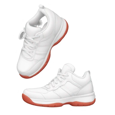 chunky white tennis shoes sticker