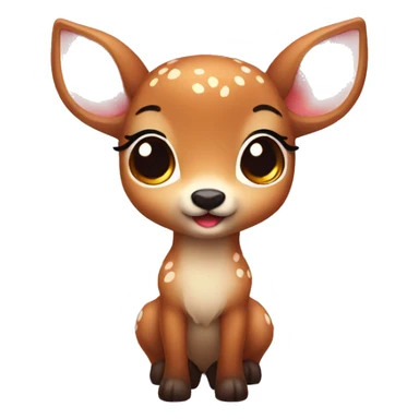 CUTE KAWAII FAWN sticker