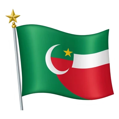 Flag of Recpublic Dagestan sticker