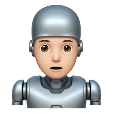 Robot killing a man sticker