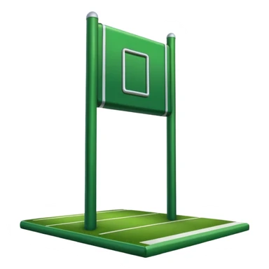 Football Field Goal sticker