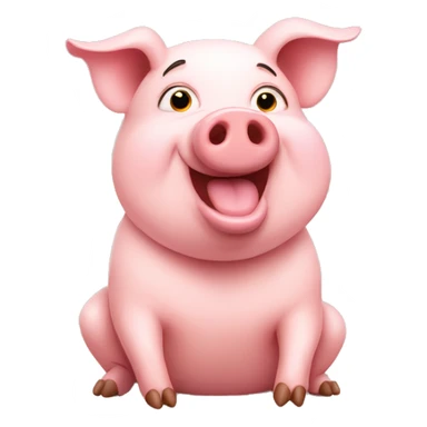 pig in love sticker