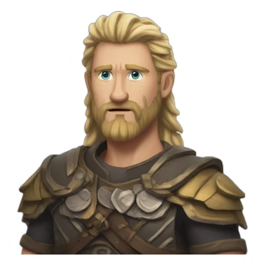Magne from Ragnarok sticker