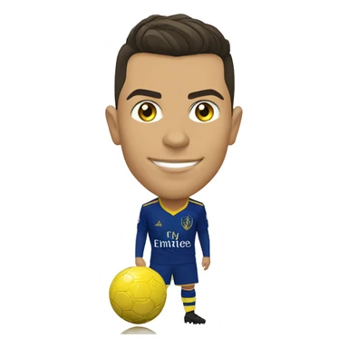 Cristiano Ronaldo at Al Nassr sticker