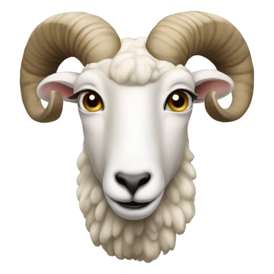 Marco polo sheep sticker