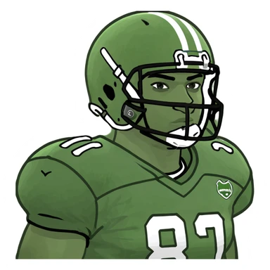 Football player  sticker