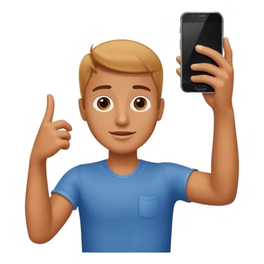 just an arm holding a phone like a selfie sticker