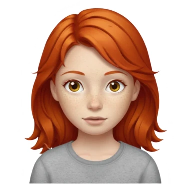 Ginger girl sticker