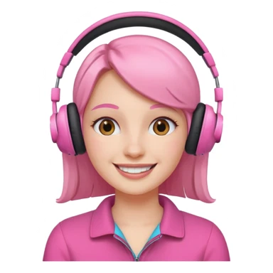 pink video call sticker