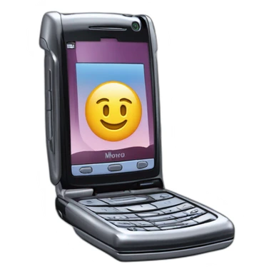 2004 Motorola Razr V3 mobile device clamshell design sticker