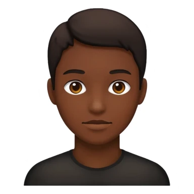 WIl je voor mij emoij maken
Je ziet gezicht, persoon. Maar zie alleen silhout, onbekend. sticker