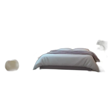 modern bedroom with leds sticker