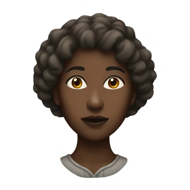 Mysterious black woman  sticker