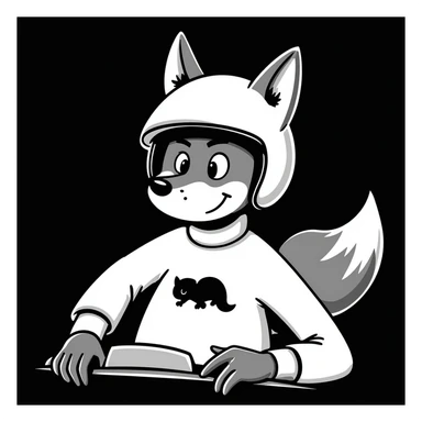 Coyote Gaming Racing logo sticker