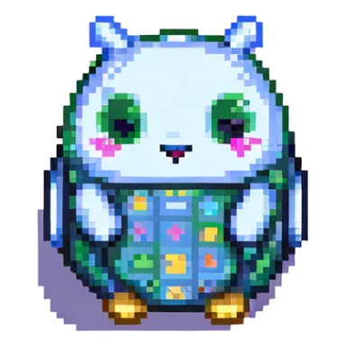 Tamagotchi digital pet sticker
