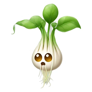 bean sprout sticker