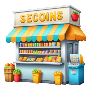 street vending store sticker