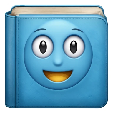 cartella azzurra  sticker