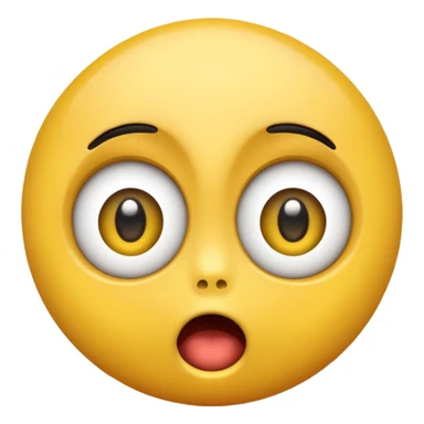 Şaşırmış emoji sticker