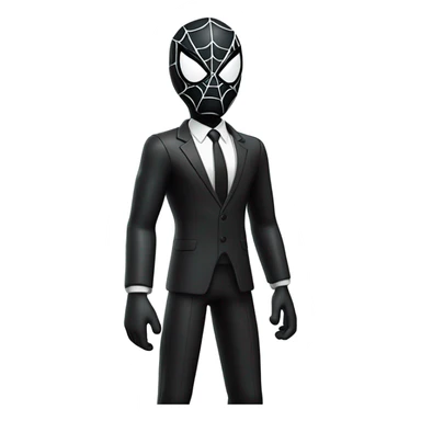 Spider-man black suit sticker