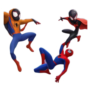 Spider Man into the spider verse sticker