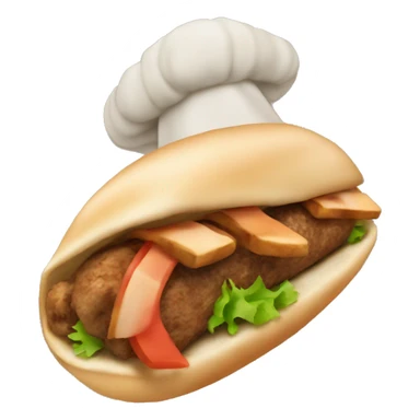 Döner kebab sticker