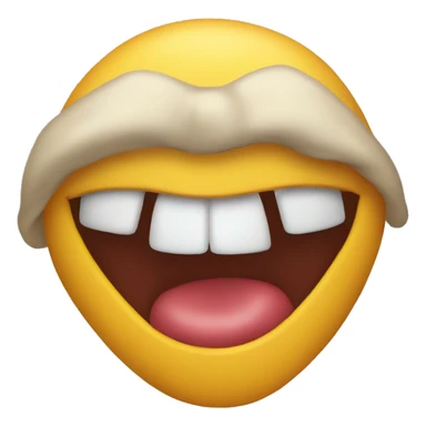 bitting lip emoji  sticker