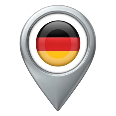 locatio pin germany sticker