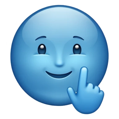 Please donate blue tik sticker