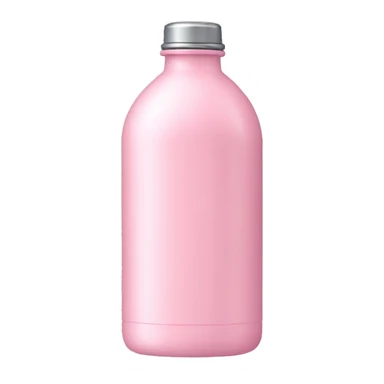 Light pink water bottle sticker
