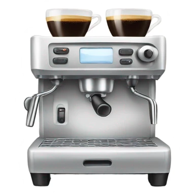 Espresso machine sticker