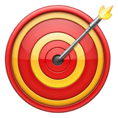 Moving target with blinking light sticker