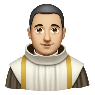 Saint Thomas Aquinas Dominican monk sticker