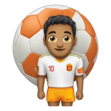Naranjito Spain 82 football worldcup sticker