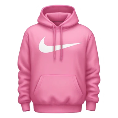 pink nike hoodie with bows sticker