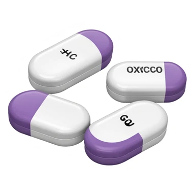 Oxycodone Hydrochloride Extended-Release 60mg pills  sticker