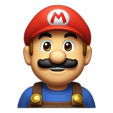 Mario with balsamic vinegar sticker