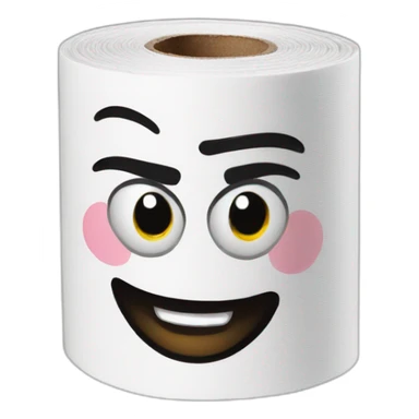 juventus color toilet paper sticker