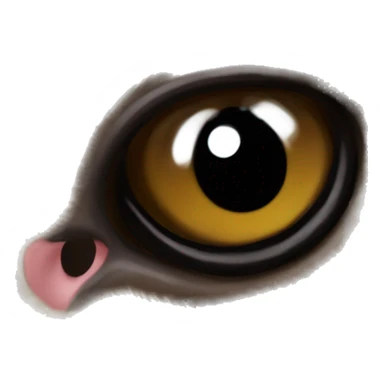 sugar glider nose sticker