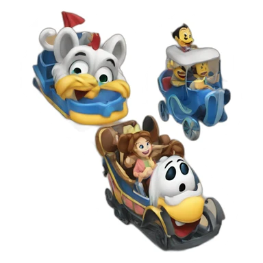 disneyland rides sticker