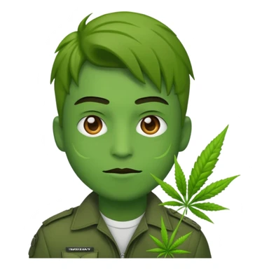 iphone emoji style WINGMAN FROM VALORANT WITH weed sticker