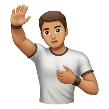 Throwing a chancla sticker