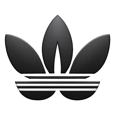 Adidas logo sticker